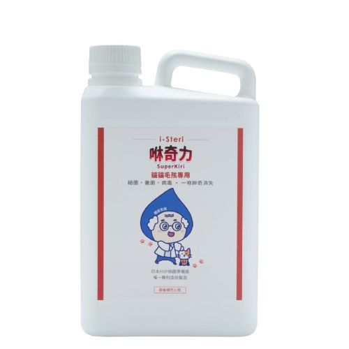 咻奇力SuperKiri補充方瓶1000ml-貓咪用